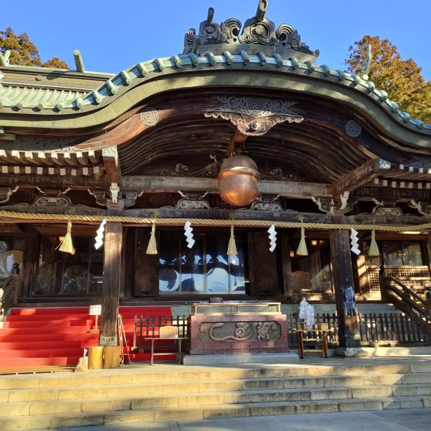 筑波山神社の境内